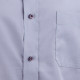 Šedá pánská košile s krátkým rukávem slim fit Aramgad 40139