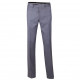 Šedé pánské společenské kalhoty na výšku 176 – 182 cm Assante 60511