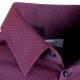 Elegantní bordó košile rovná regular fit Aramgad 40340