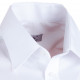 Prodloužená pánská košile slim bílá Assante 20003