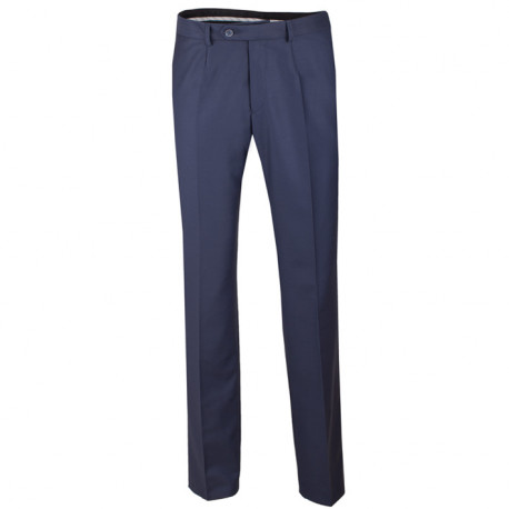 Nadměrné prodloužené pánské společenské kalhoty modré na výšku 182 – 188 cm Assante 60525
