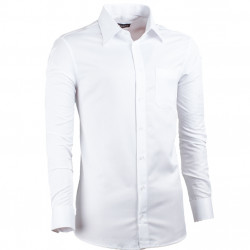 Bílá košile ultra slim fit pánská Assante 30048