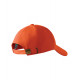 Oranžová baseballová kšiltovka 100 % bavlna Adler 81173