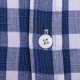 Bílá košile s modrou kostkou košile Tonelli 110863