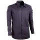 Extra prodloužená nadměrná košile černá Assante 21025