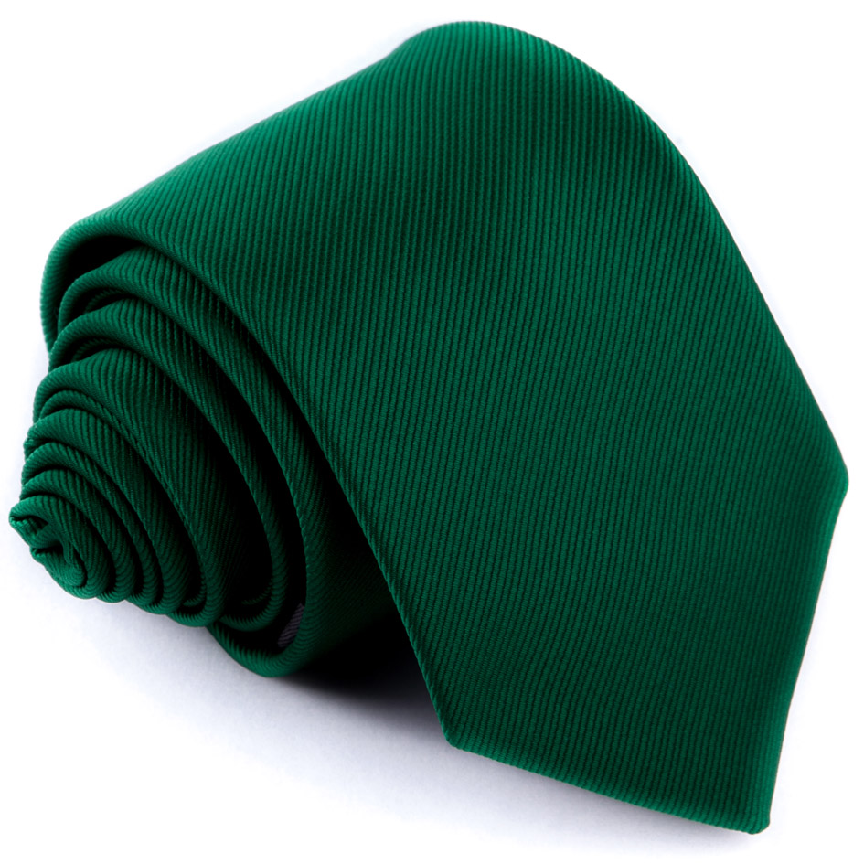 Tmavě zelená kravata
